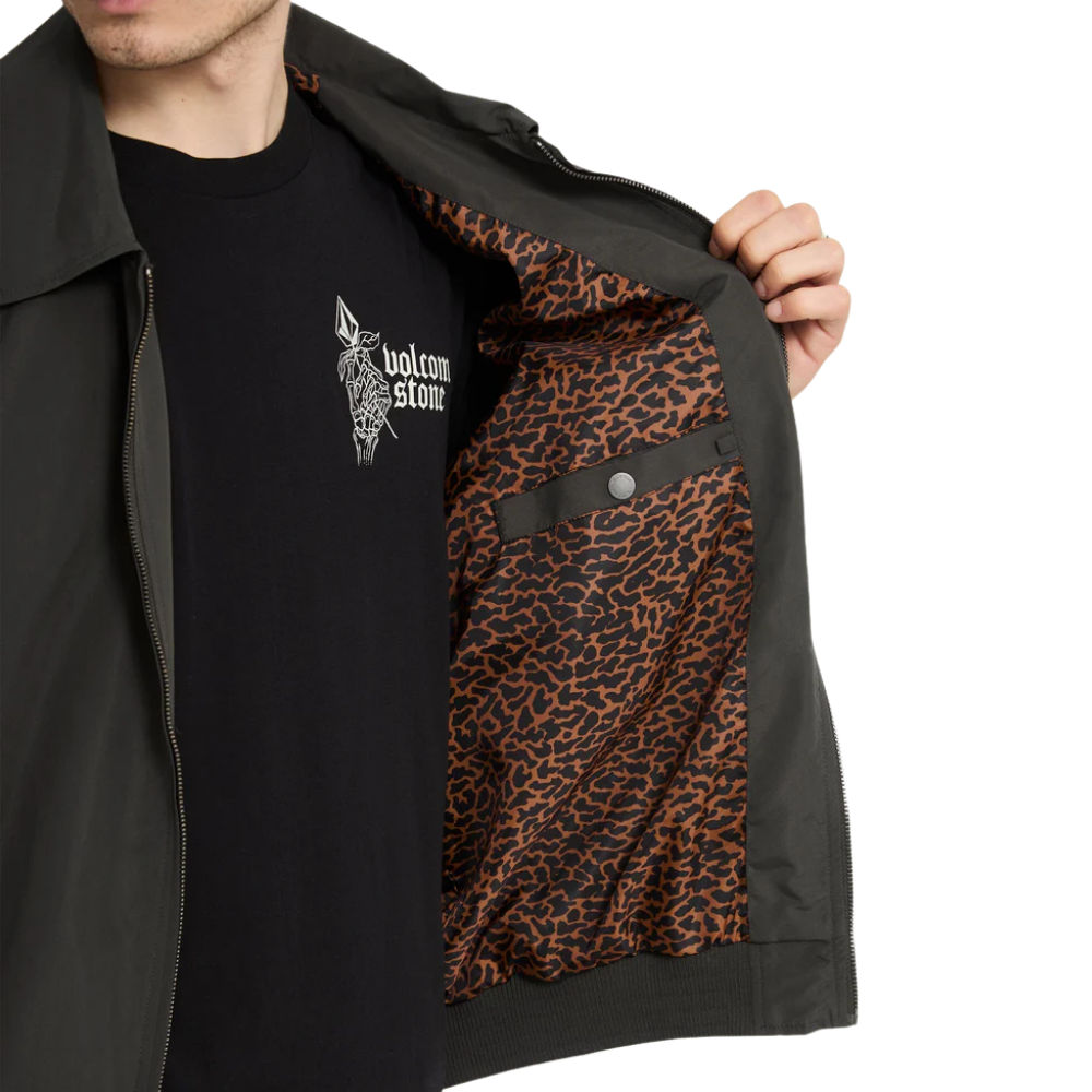 Likurtis Jacket Rinsed Black Bild 4