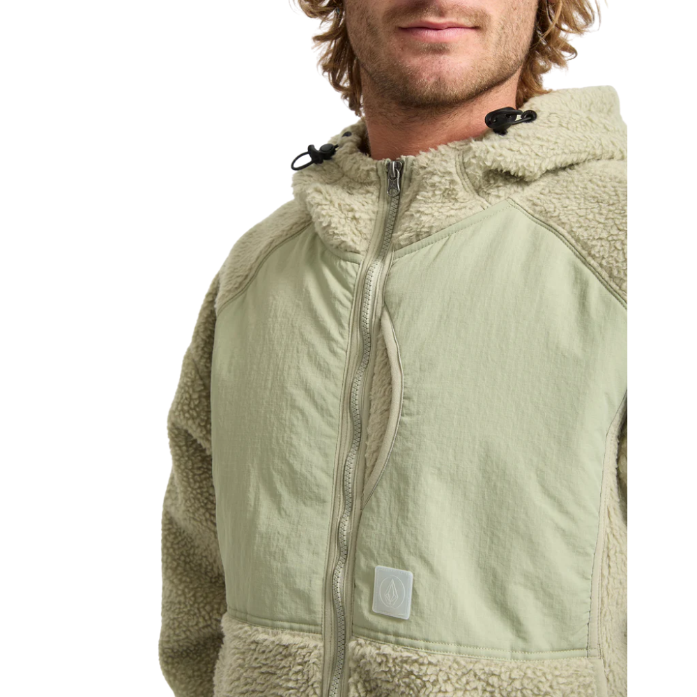 Nomaa Sherpa Zip Green Tea Bild 3