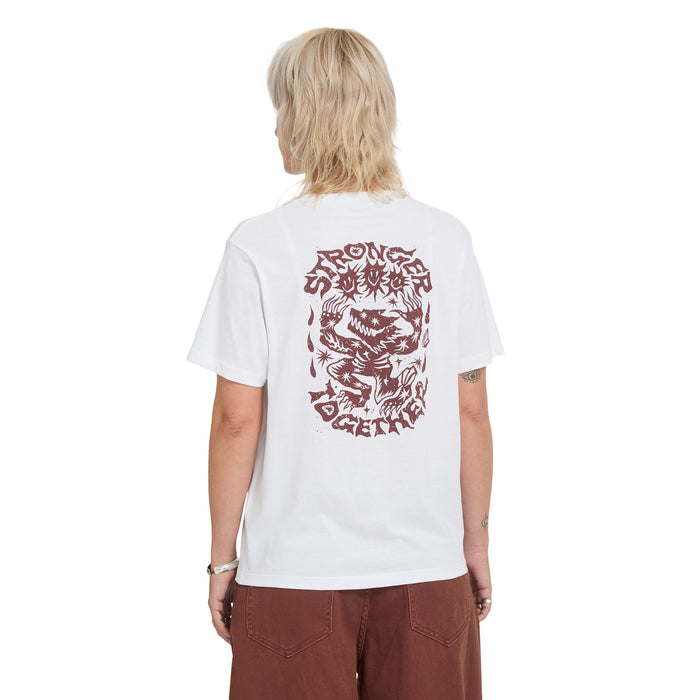 Radical Daze Up Tee White Bild 2