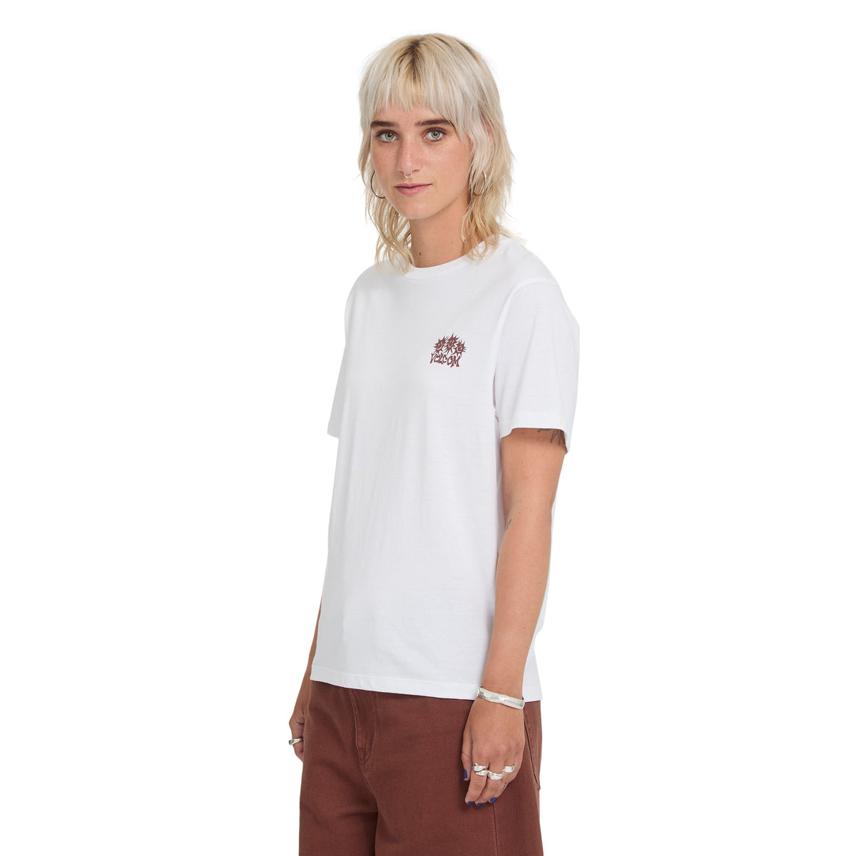 Radical Daze Up Tee White Bild 3