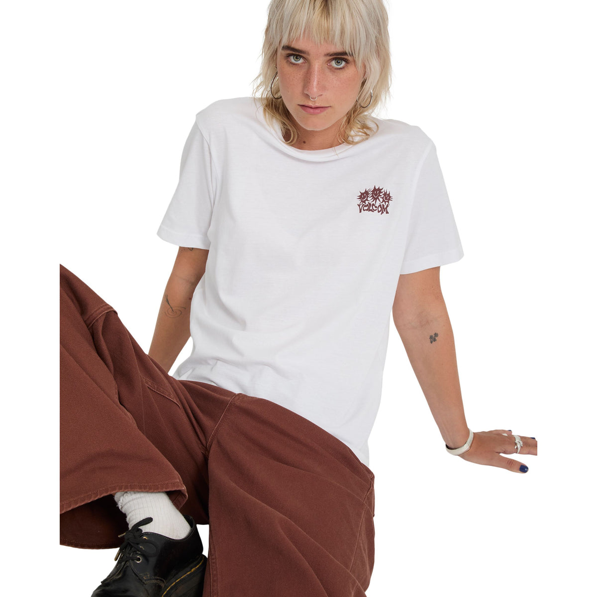 Radical Daze Up Tee White Bild 8
