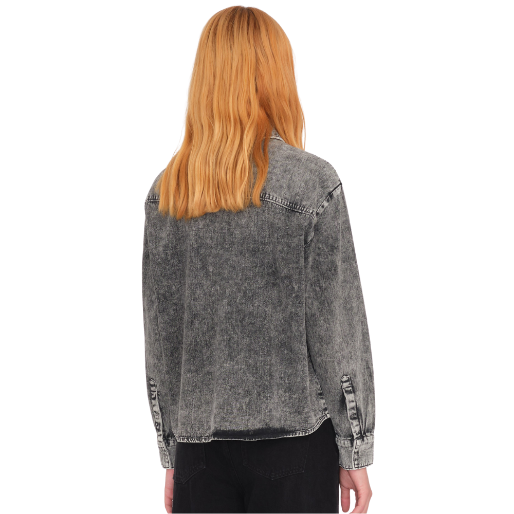 ASPHALT SHIRT LS BLACK Bild 3