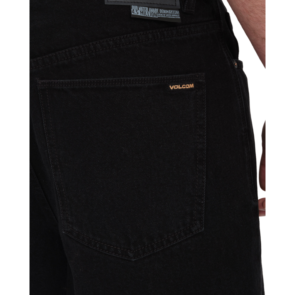 Billow Denim Short Black Bild 6
