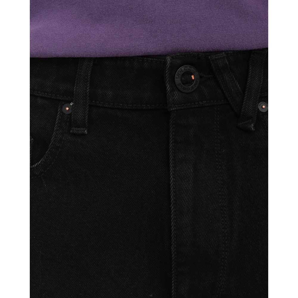 Billow Denim Short Black Bild 7