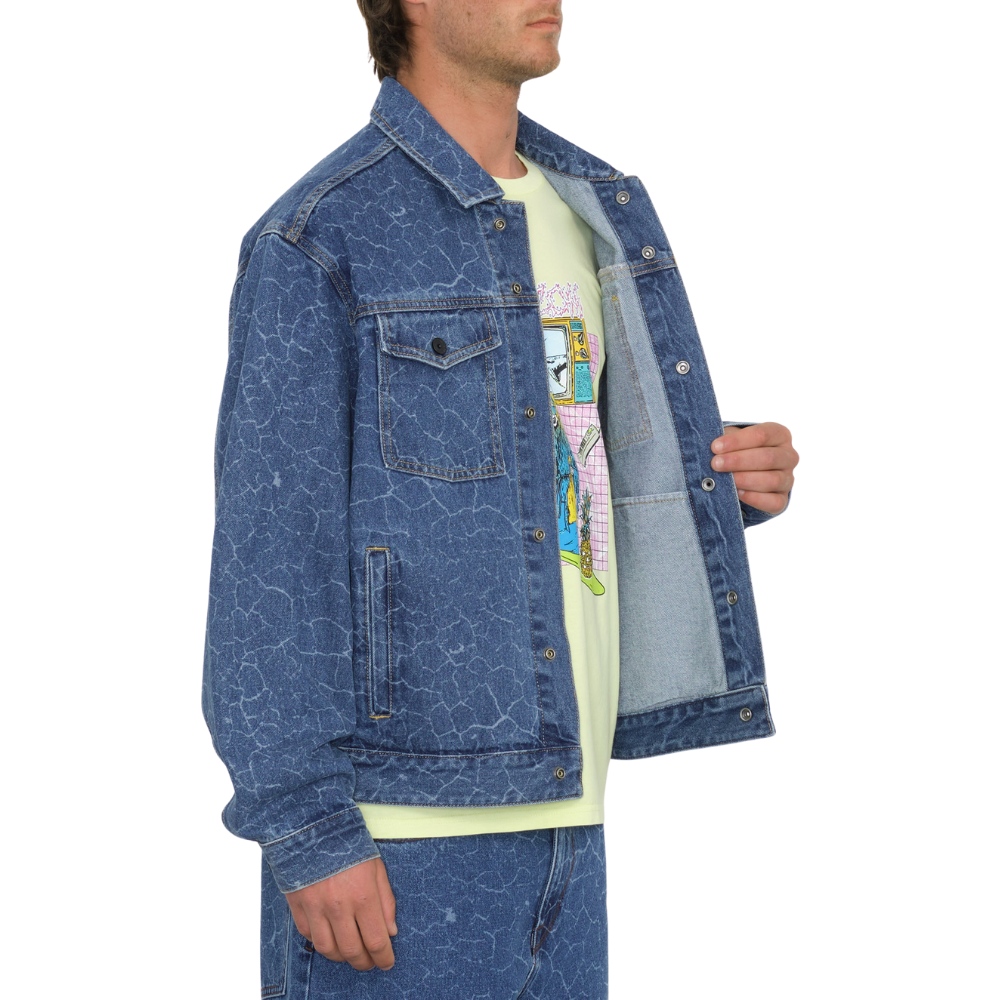FA TETSUNORI DENIM JACKET LAZER Bild 3
