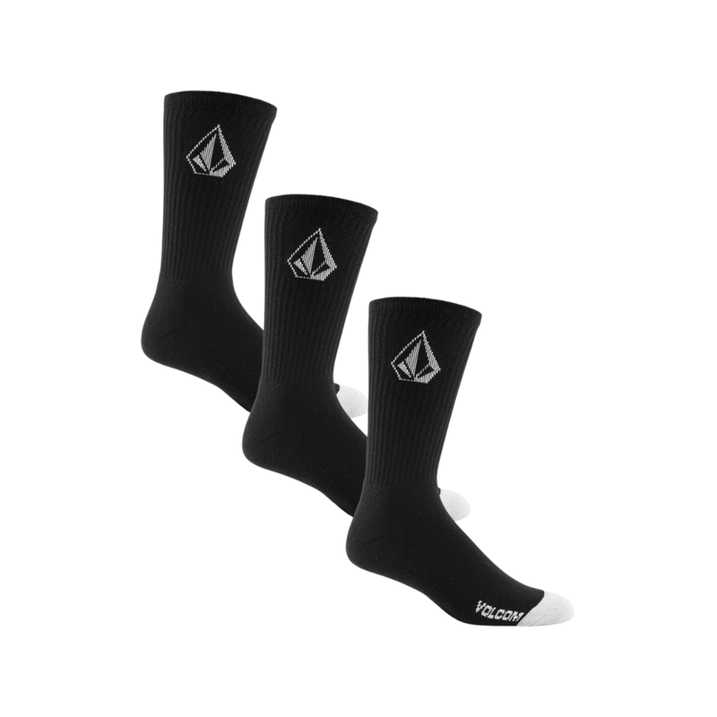 Full Stone Sock 3Pk Black Bild 2