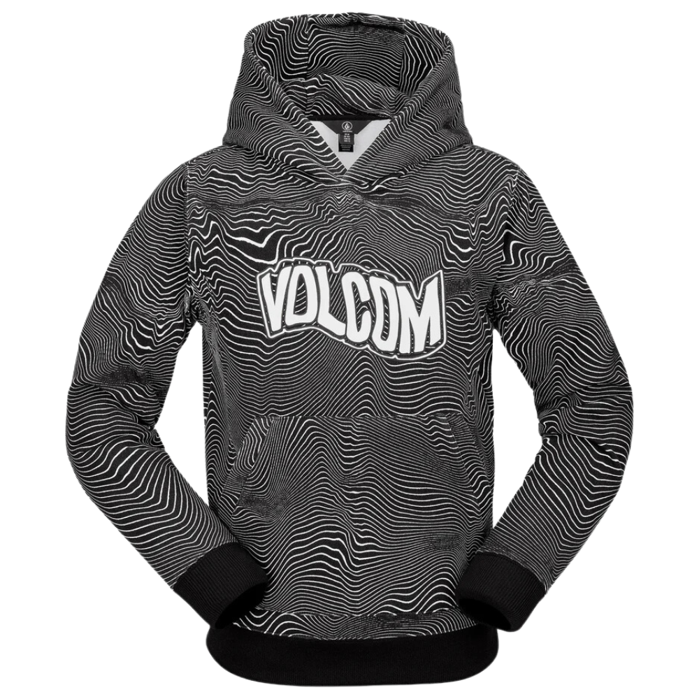 Hydro Fleece Hoodie Black Print Bild 1