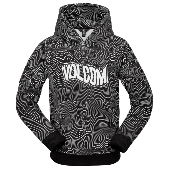 Hydro Fleece Hoodie Black Print Bild 1