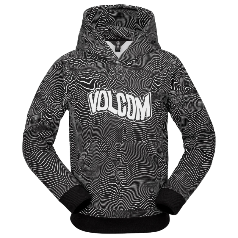 Hydro Fleece Hoodie Black Print Bild 1