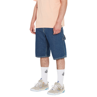 Labored Denim Utility Short Indigo Ridge Wash Bild 1