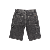 Labored Denim Utility Short Light Acid Black Bild 5