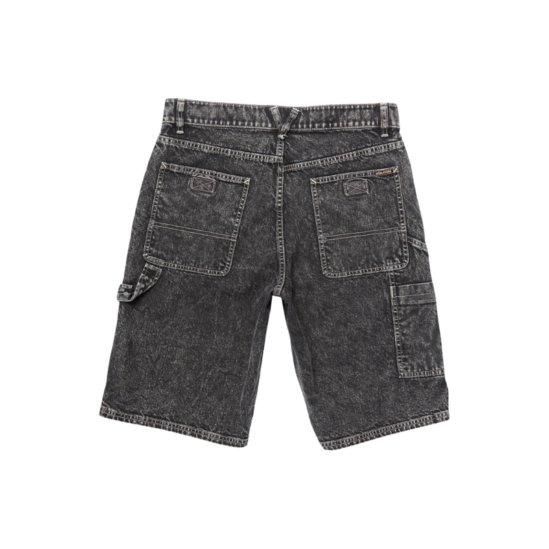 Labored Denim Utility Short Light Acid Black Bild 5