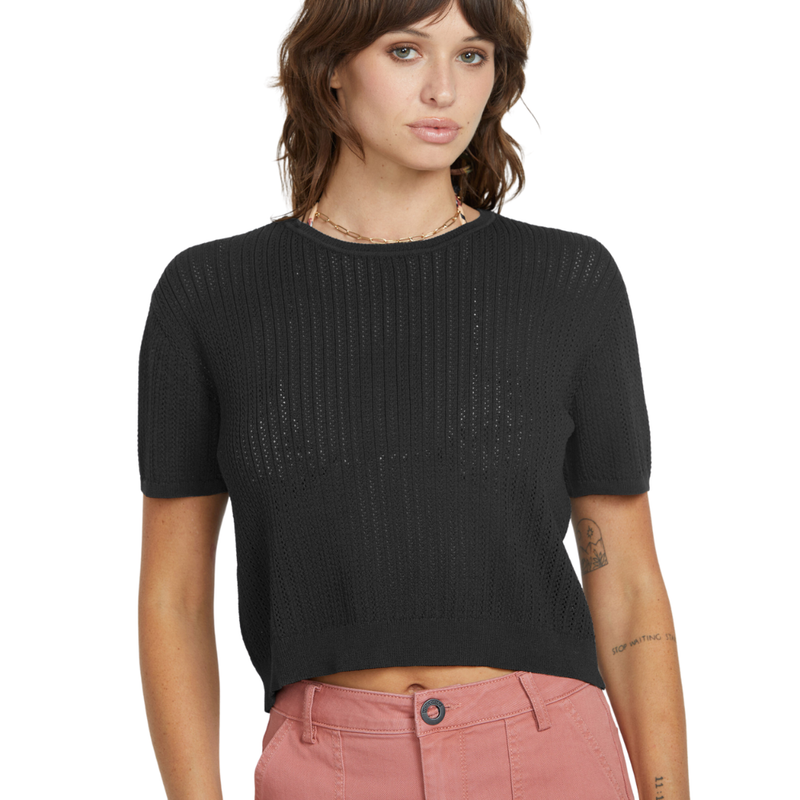 Meshy Beach SS Black Bild 3