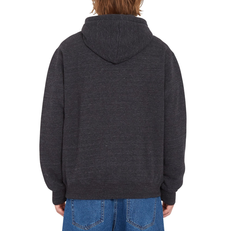 SNGL STN ZIP FLEECE HEATHER BLACK Bild 2
