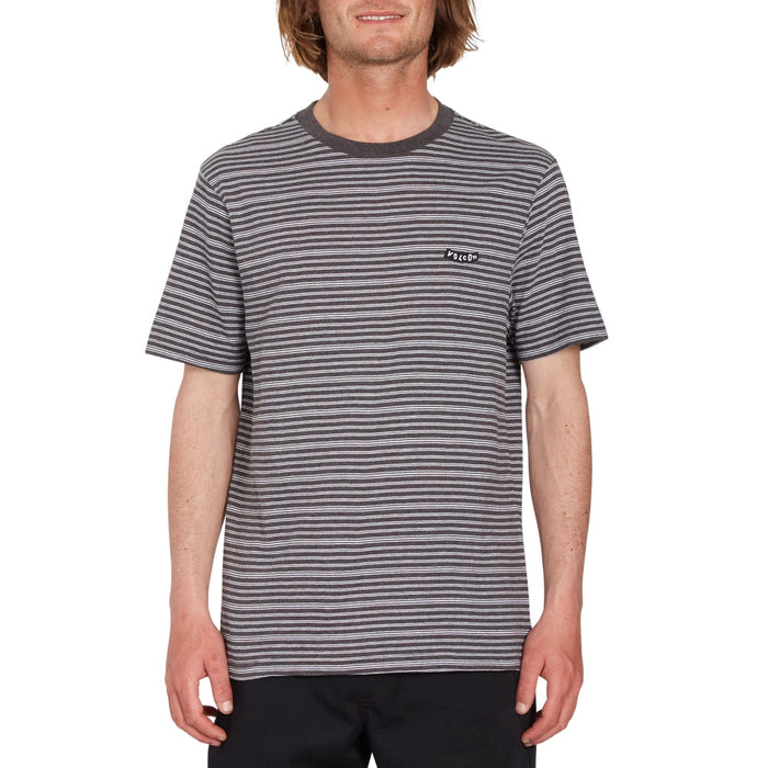 STATIC STRIPE CREW SS BLACK Bild 1