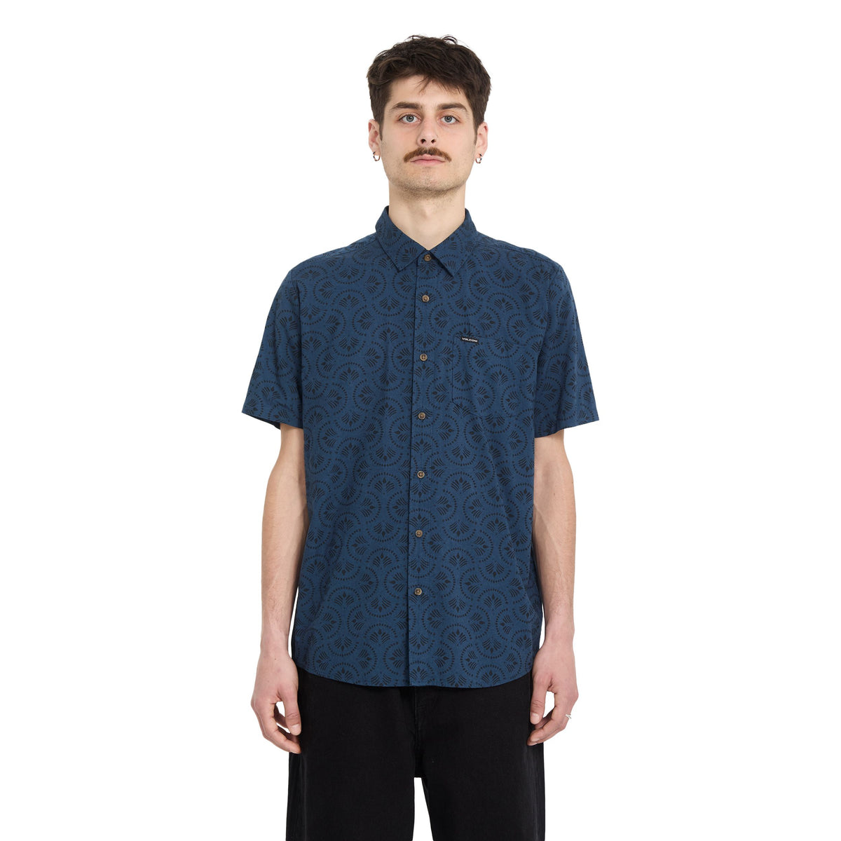 Scaler Stone Woven SS Midnight Blue Bild 1