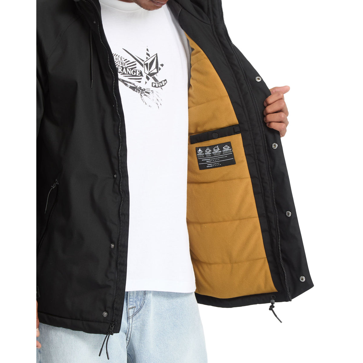 Stoke Stone II 10K Jacket Black Bild 5