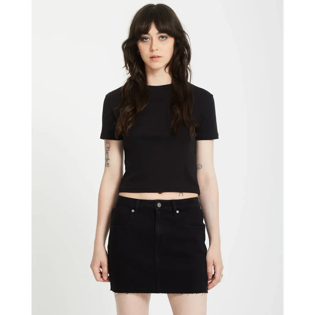 Volcomstone Tight Crop Black Bild 1