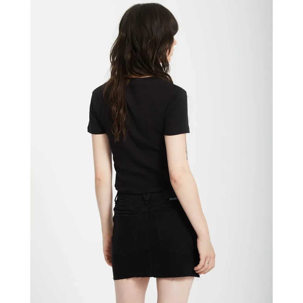 Volcomstone Tight Crop Black Bild 2
