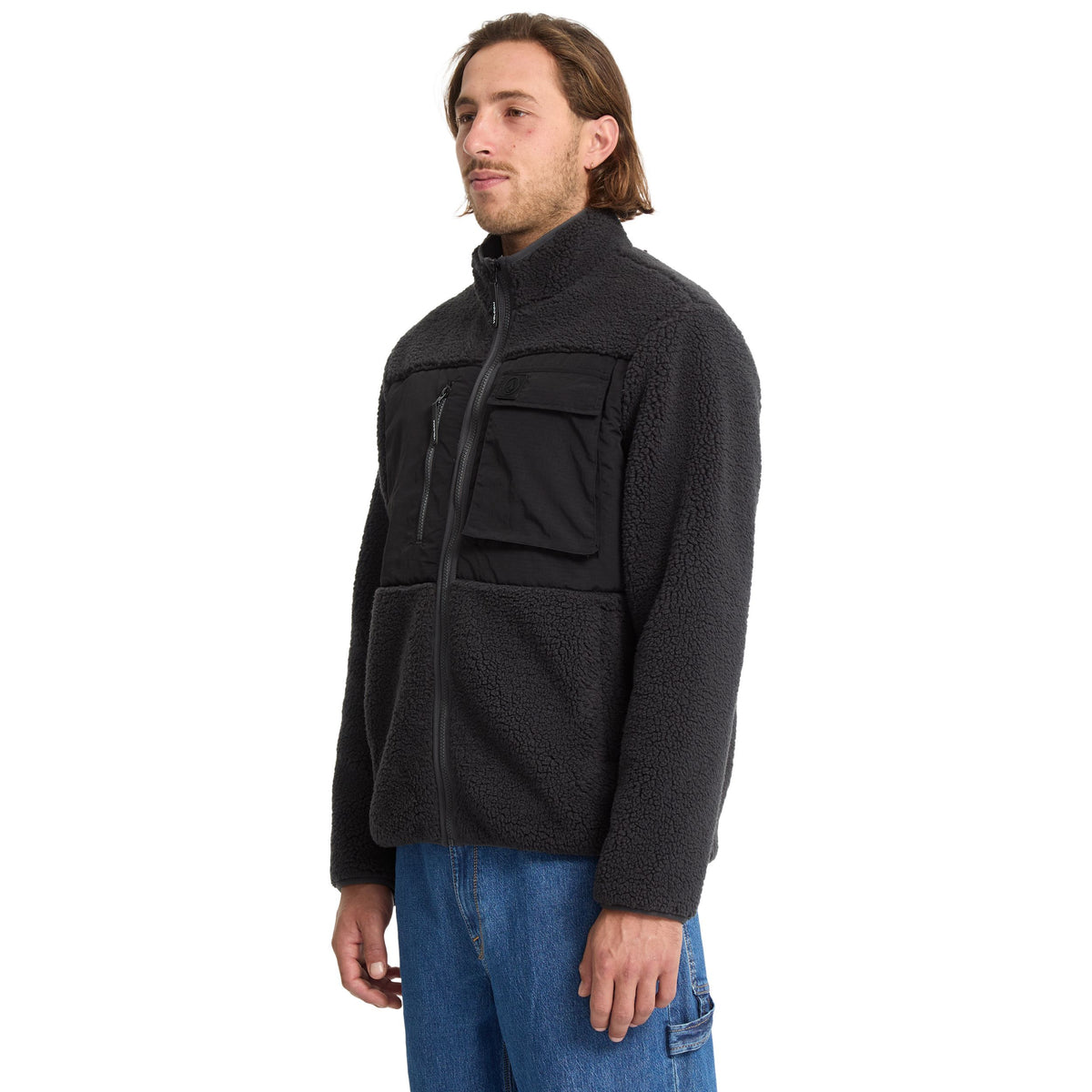 Storm Stone Zip Fleece Asphalt Black Bild 3
