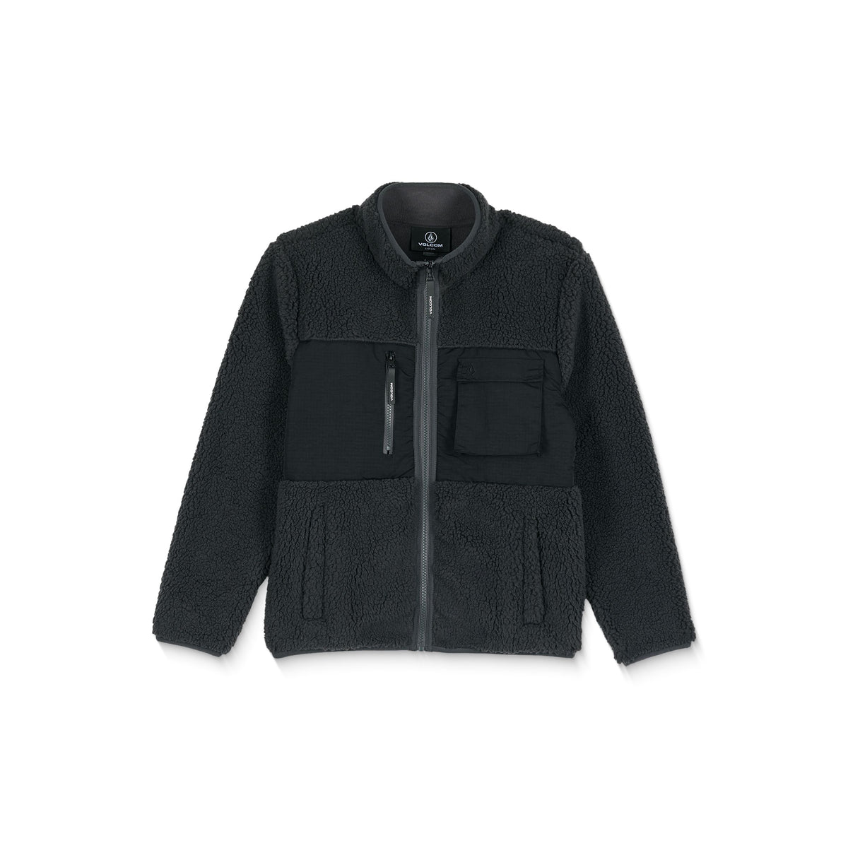 Storm Stone Zip Fleece Asphalt Black Bild 1