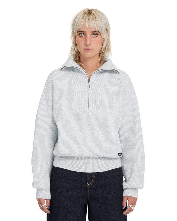 Voltrane Sweater Bone Heather Bild 1