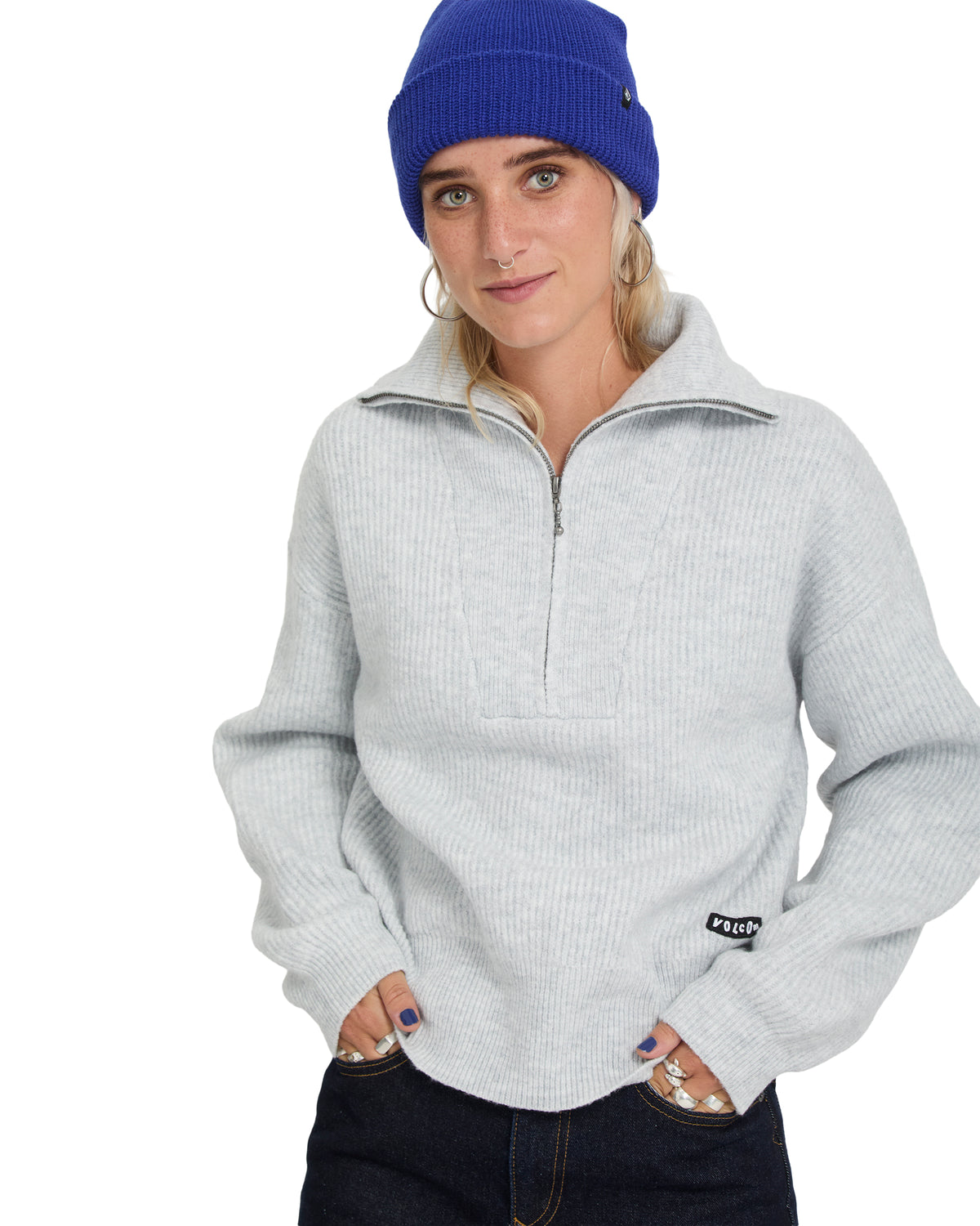 Voltrane Sweater Bone Heather Bild 8
