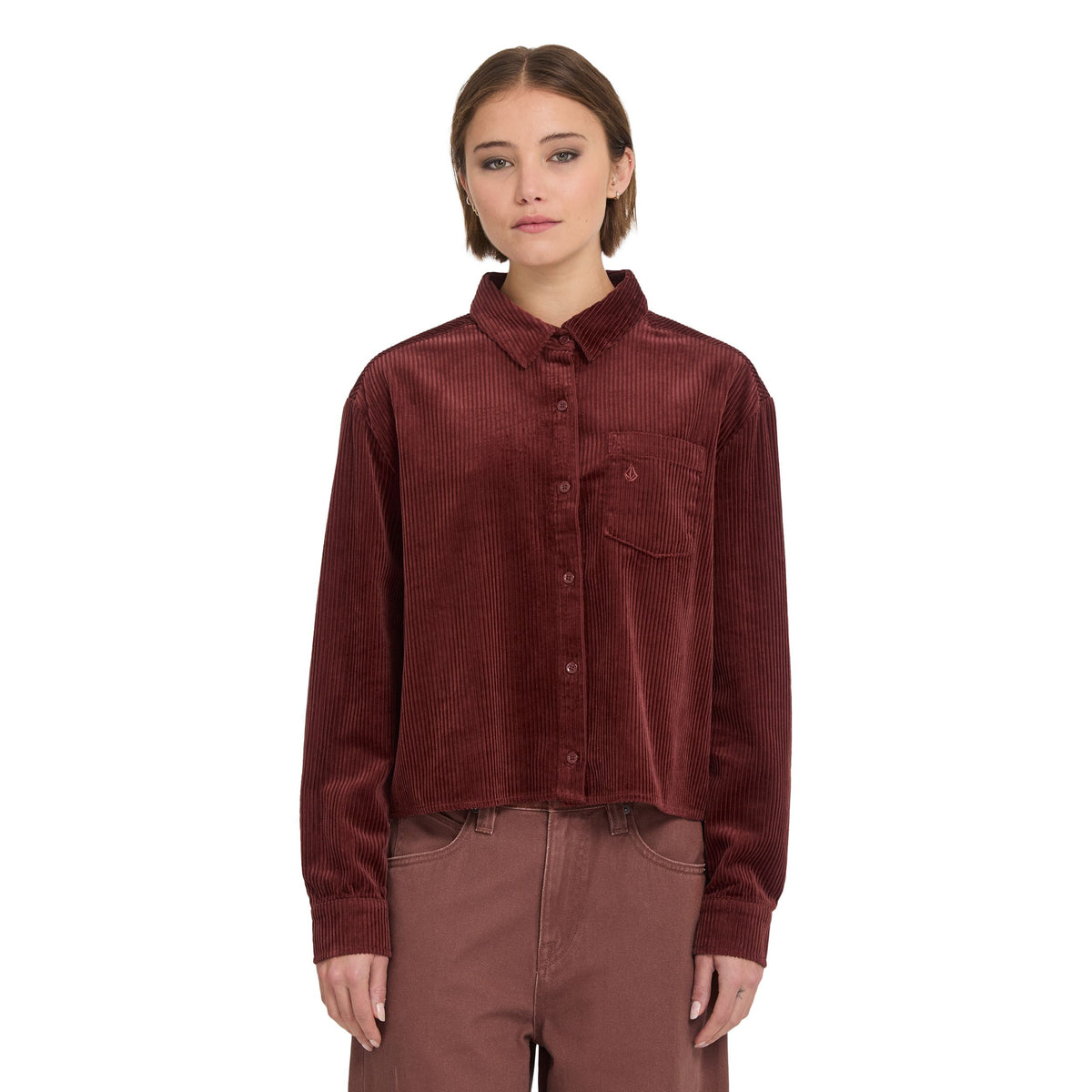 Weellow Cord Shirt Brick Bild 1