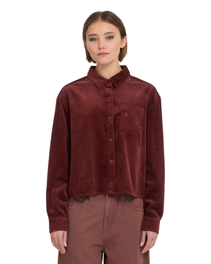 Weellow Cord Shirt Brick Bild 1