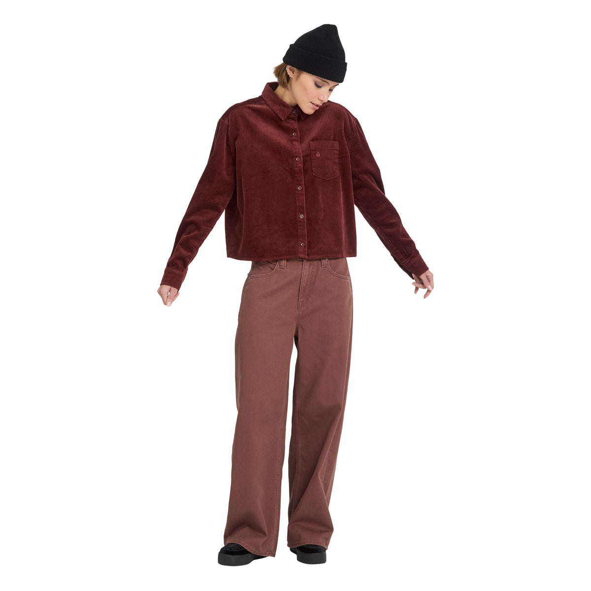 Weellow Cord Shirt Brick Bild 6