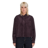 Weellow Cord Shirt Raisin Bild 1