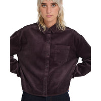 Weellow Cord Shirt Raisin Bild 7