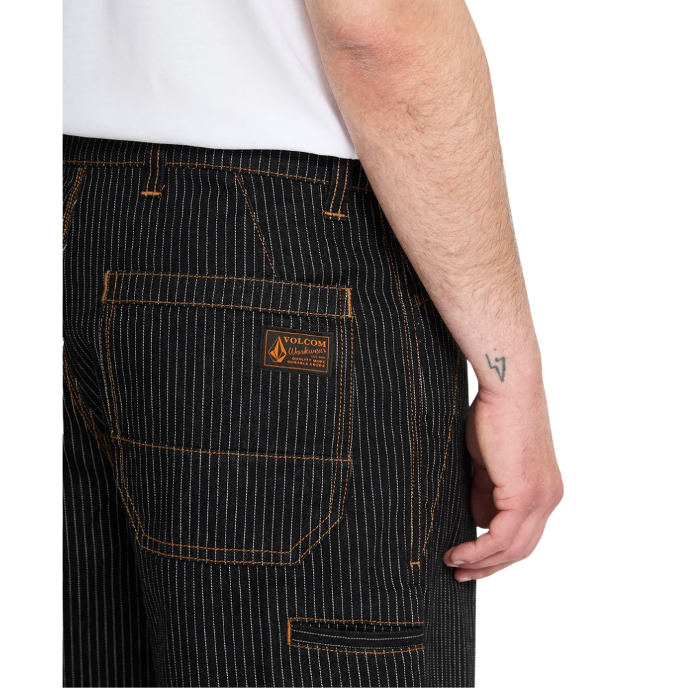 Work Dialed Pant Black Stripe Bild 3