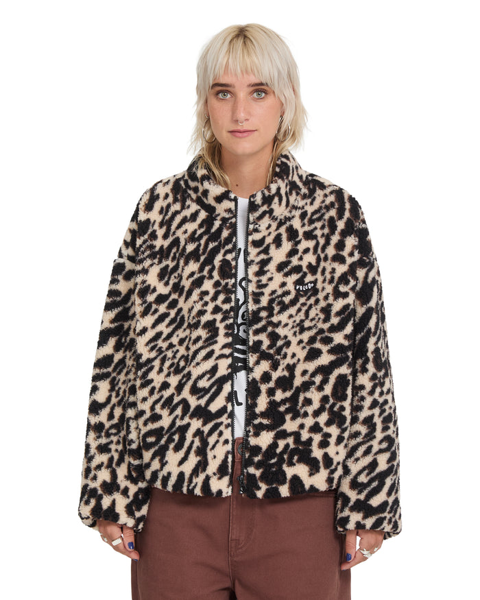 Wylding Out Sherpa Animal Print Bild 1