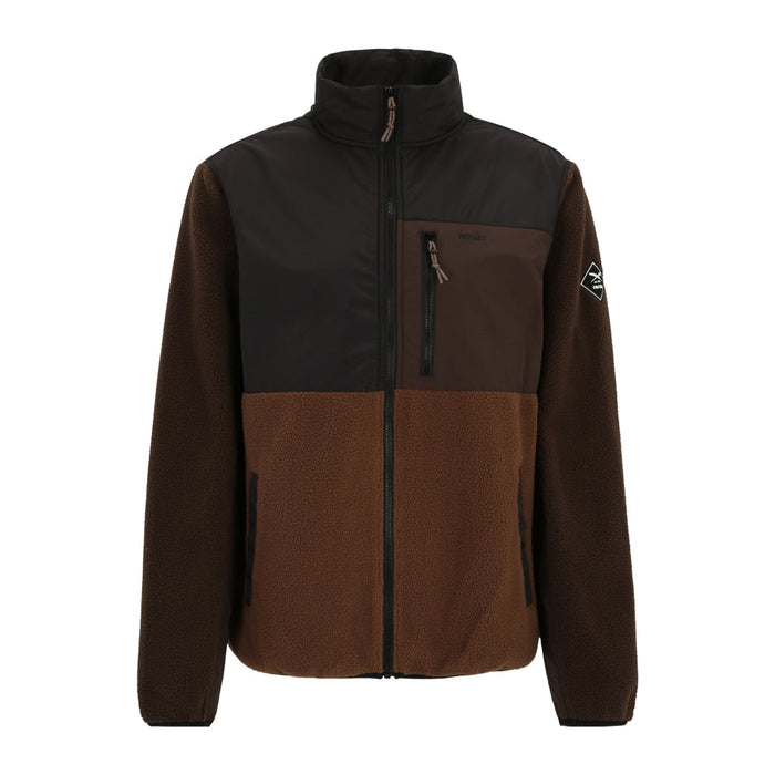 Auf Deck Fleece Jacket Dark Coffee Bild 1
