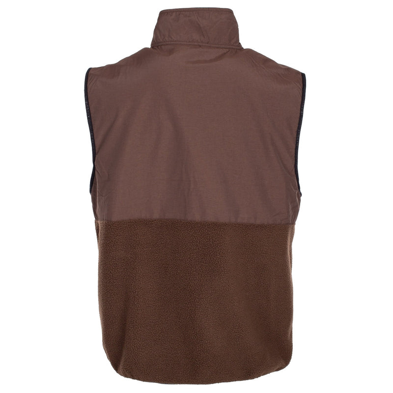 Auf Deck Fleece Vest Dark Coffee Bild 2