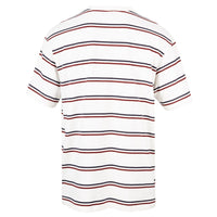 Callum Stripe T-Shirt Offwhite Bild 2