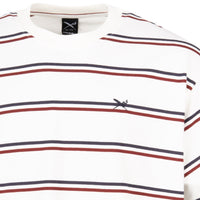 Callum Stripe T-Shirt Offwhite Bild 3