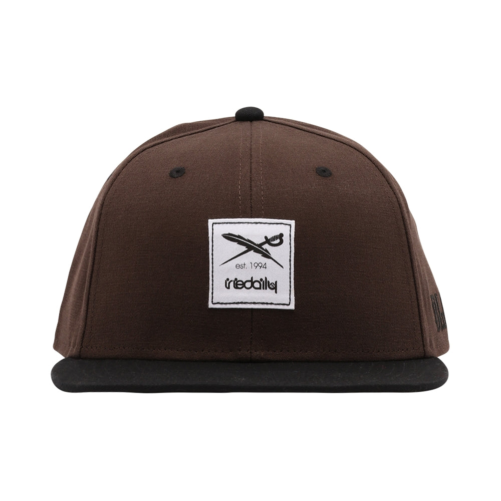 Daily Contra Snapback Dark Coffee Bild 4