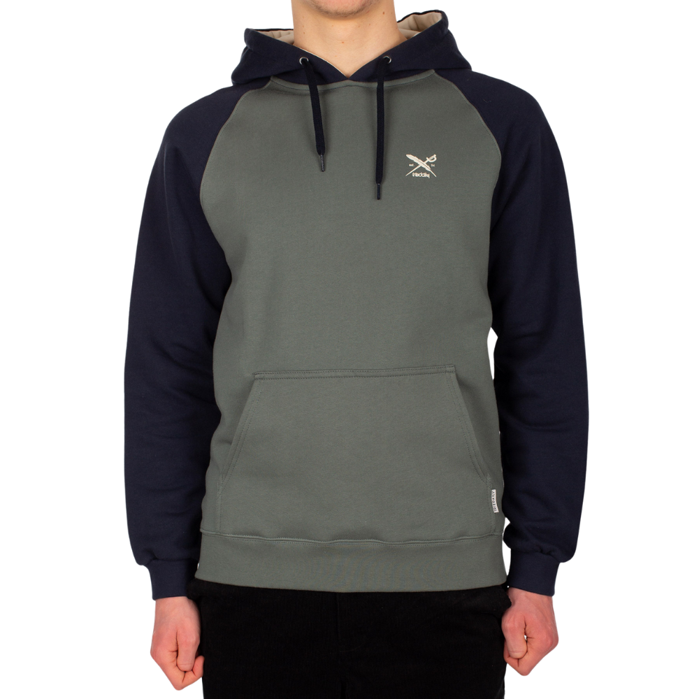 De College Hoodie jungle green Bild 1