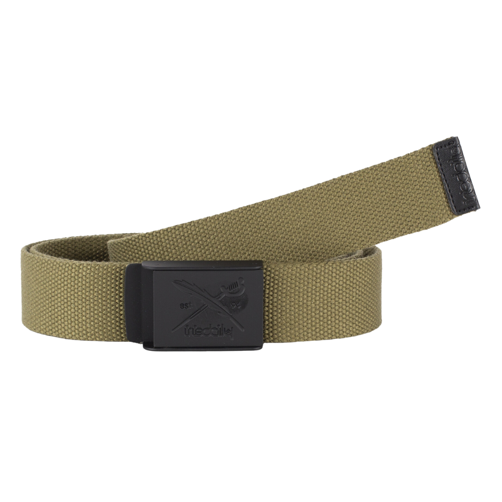 Flag Rubber Belt Warm Olive Bild 1