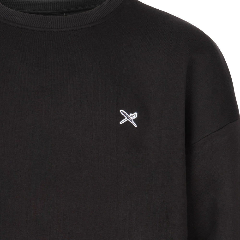 Flagloose Crewneck Black Bild 3