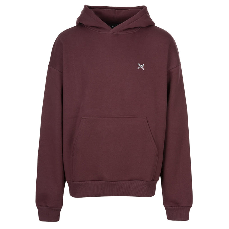 Flagloose Hoodie Aubergine Bild 1