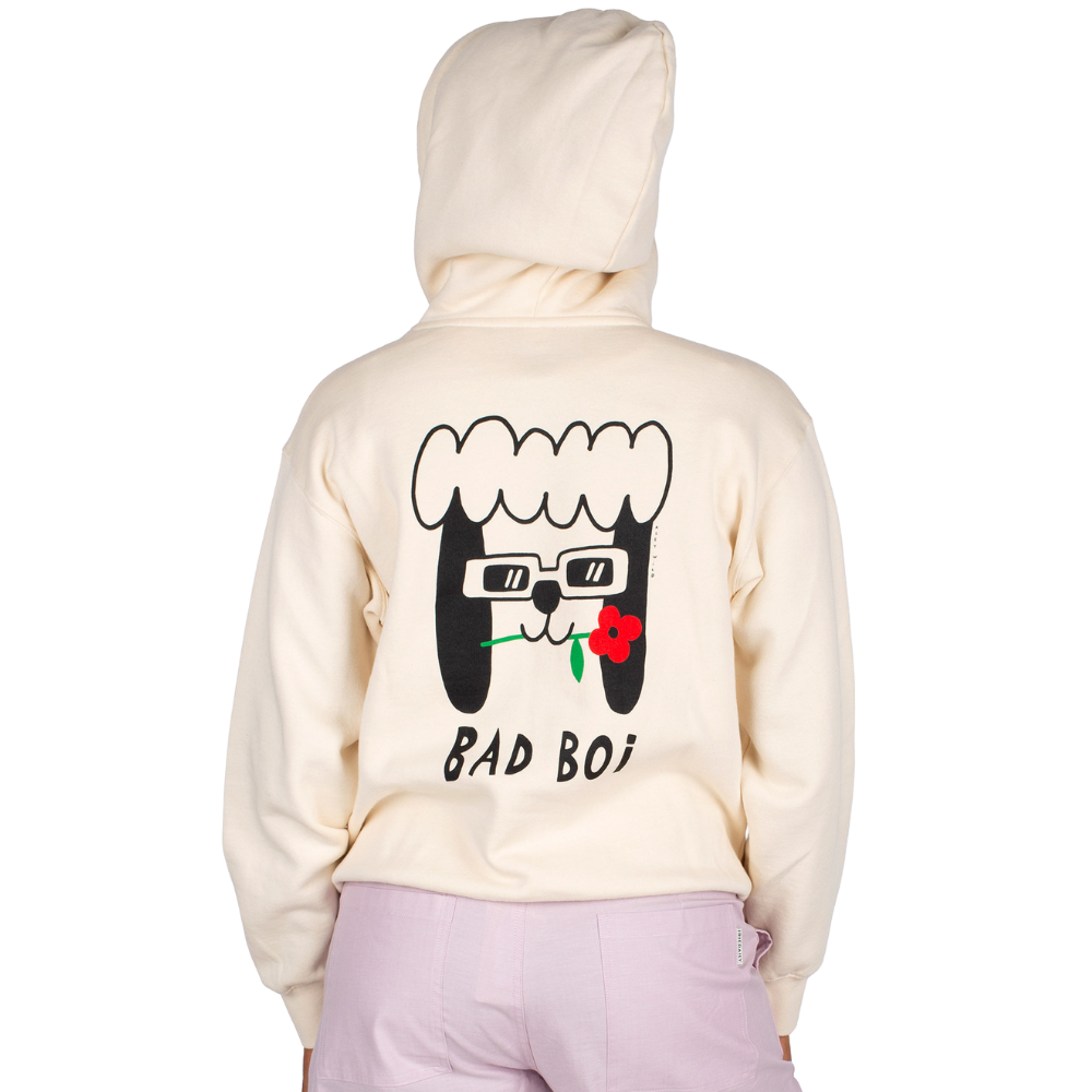 Flower Boi Hoodie Undyed Bild 2