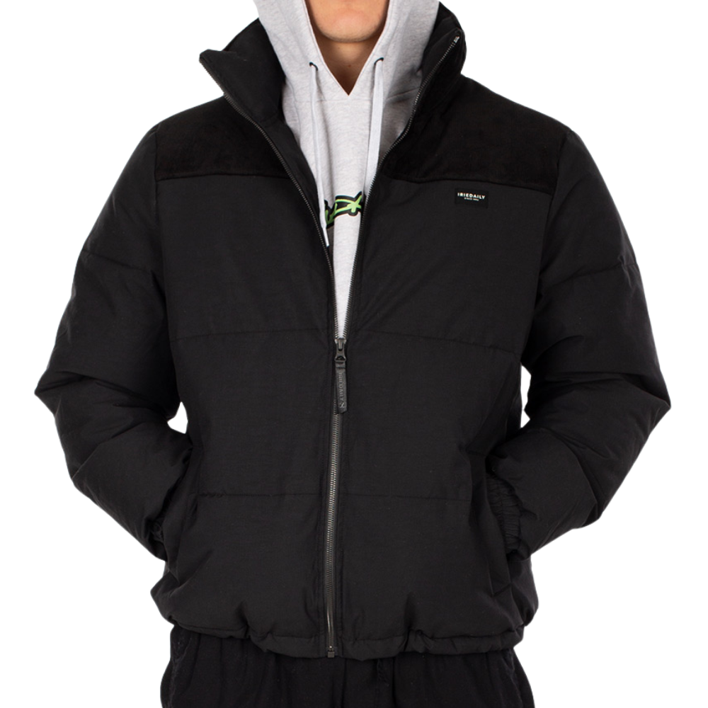 Geocatch Puffer Jacket Black Bild 1