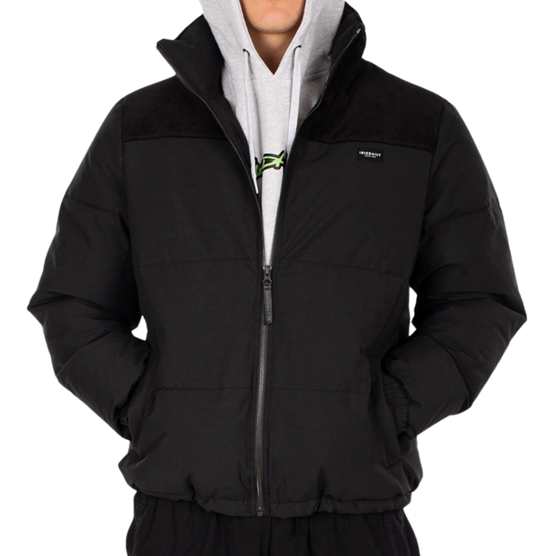 Geocatch Puffer Jacket Black Bild 1