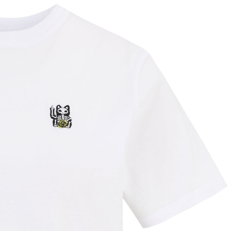 Hallow Cat T-Shirt White Bild 3