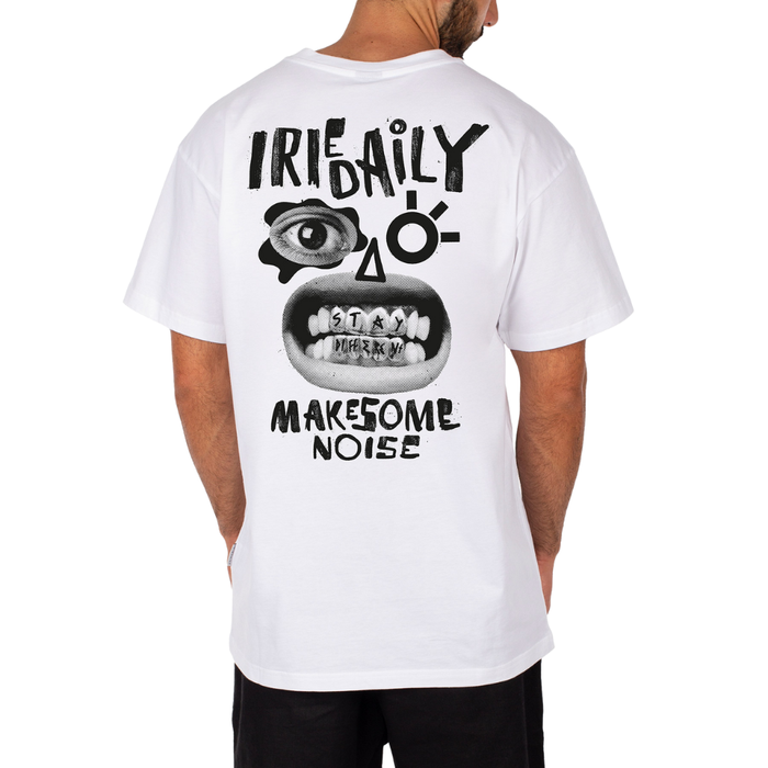 Make Noise T-Shirt White Bild 2