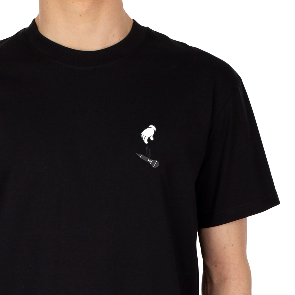 Micdrop T-Shirt Black Bild 3