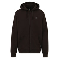 Mini Flag 2 Zip Hood Dark Coffee Bild 1